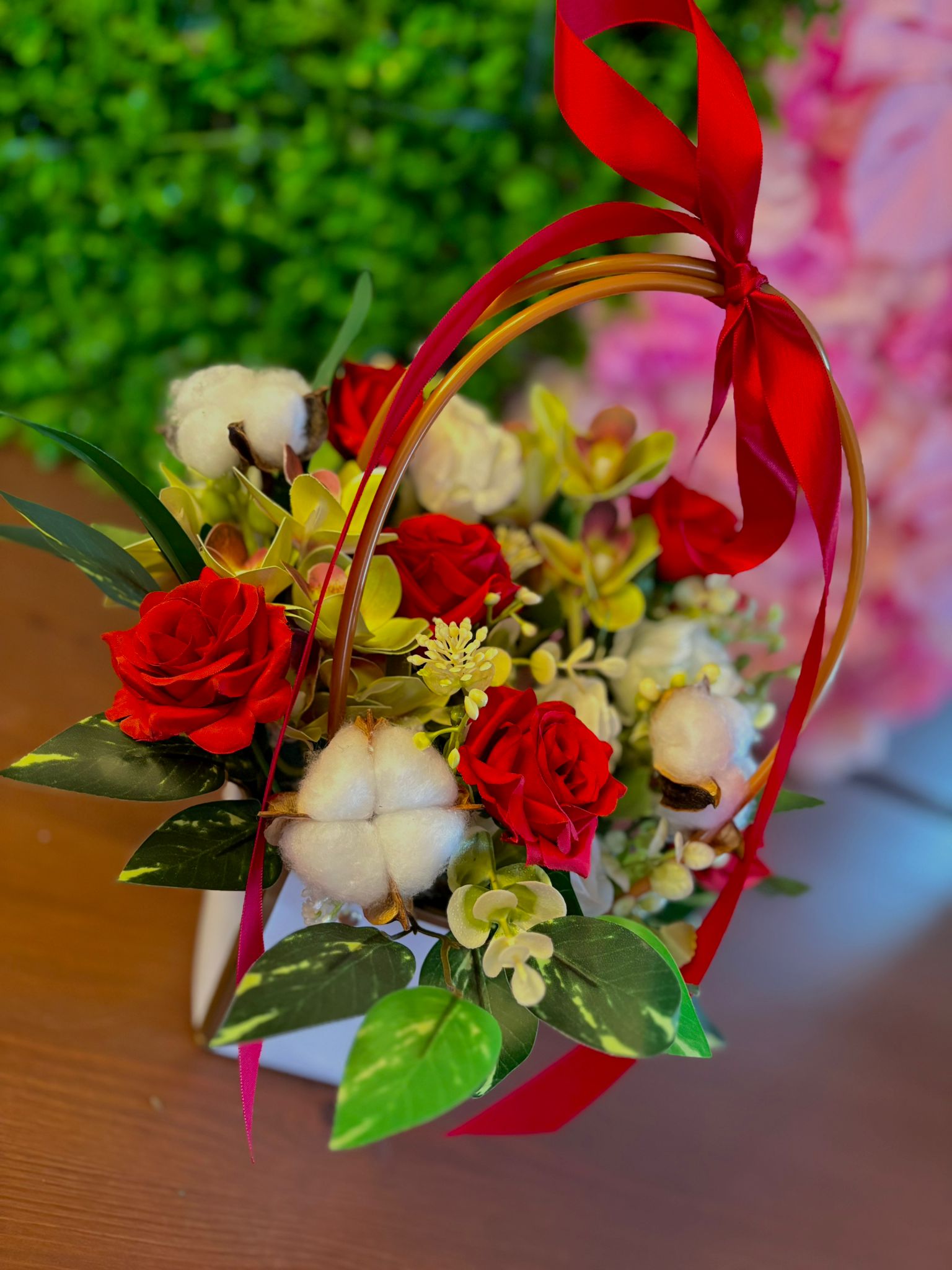 🌹 Aranjament "Rustic Bloom"